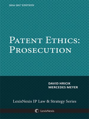 cover image of Patent Ethics